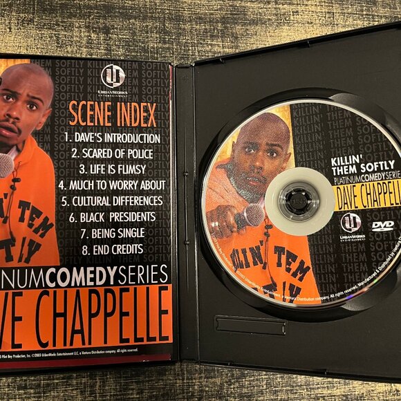 Dave Chappelle Platinum Comedy Series DVD 2003 - Picture 3 of 3